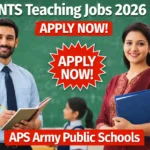 NTS Teaching Jobs 2026 in APS