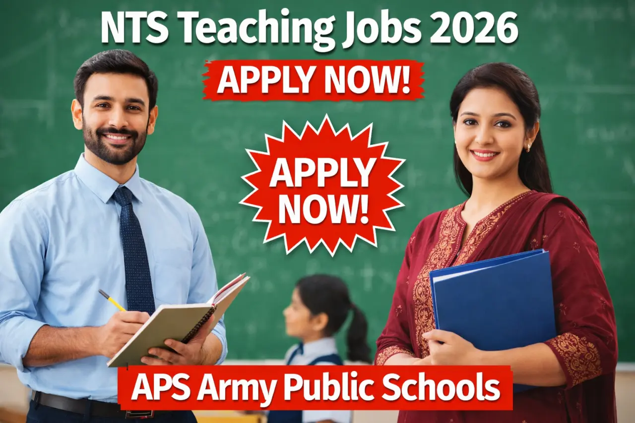 NTS Teaching Jobs 2026 in APS