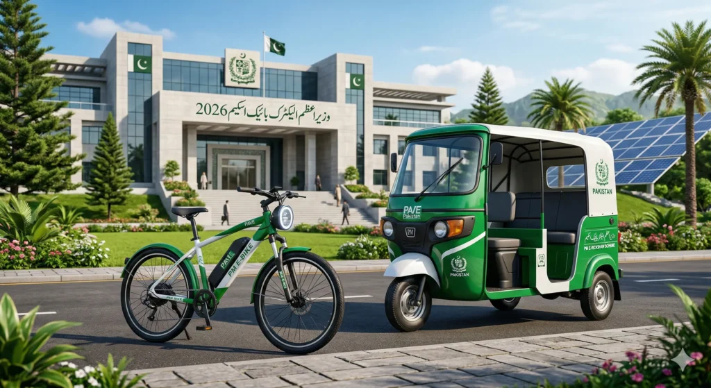 Prime Minister Electric Bike and Rickshaw Scheme 2026 Pakistan Launch.