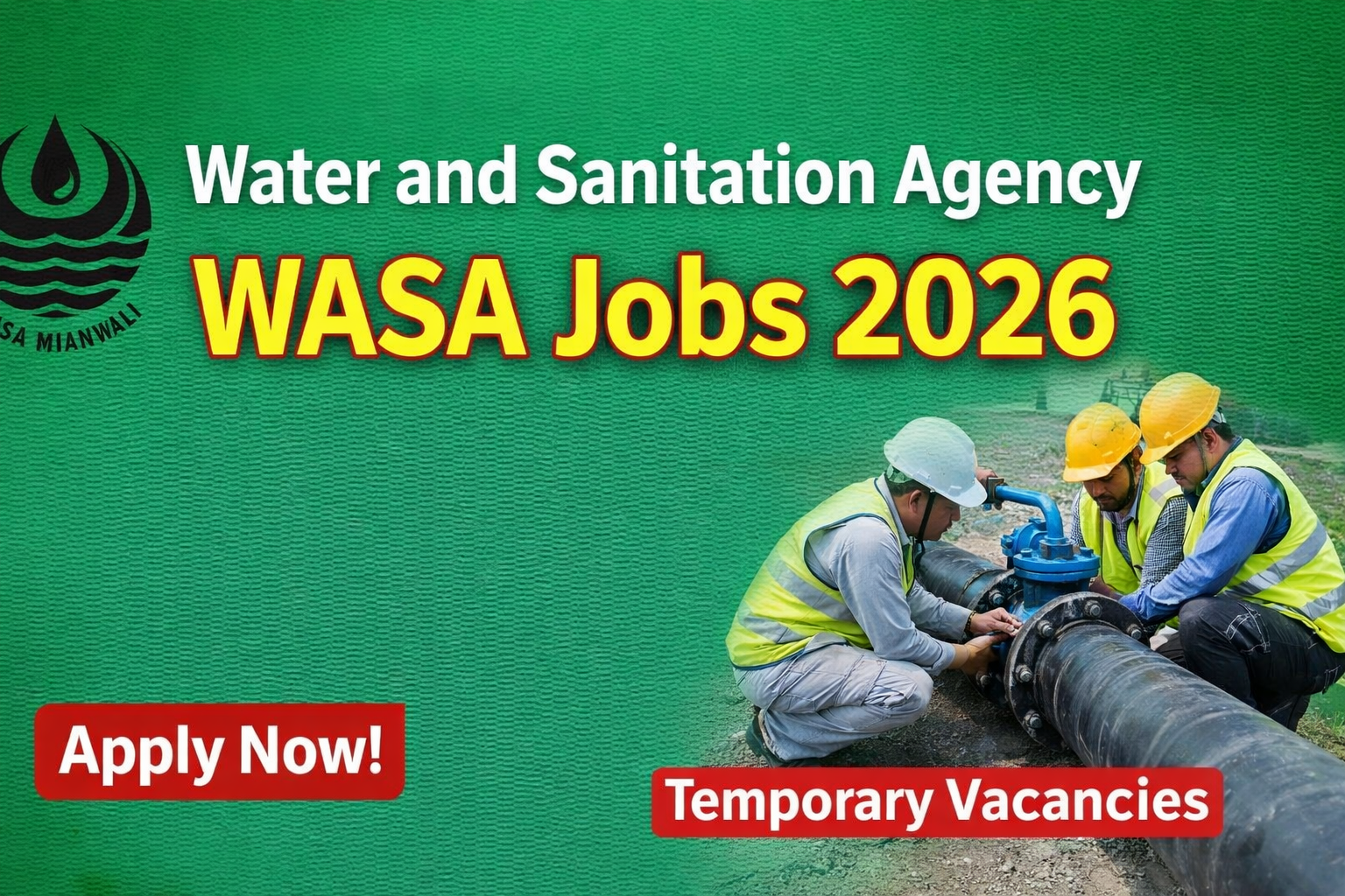 WASA New Jobs 2026